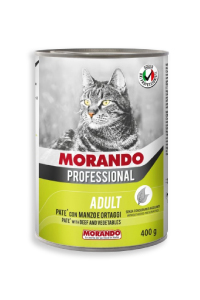 Morando Adult For Cat With Beef & Vegetables 400g